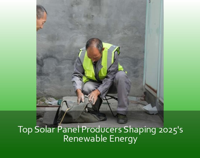 Top Solar Panel Producers Shaping 2025's Renewable Energy